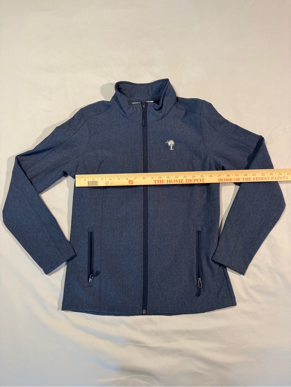 Port Authority Navy Ladies Fleece Jacket